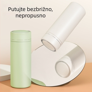 Kompaktni izolacijski čaš za žene, prenosna džepna mini čaša od nehrđajućeg čelika 316L