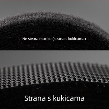 Samodrživa dvostruka Velcro traka za kabelske snopove, optičke i podatkovne kablove