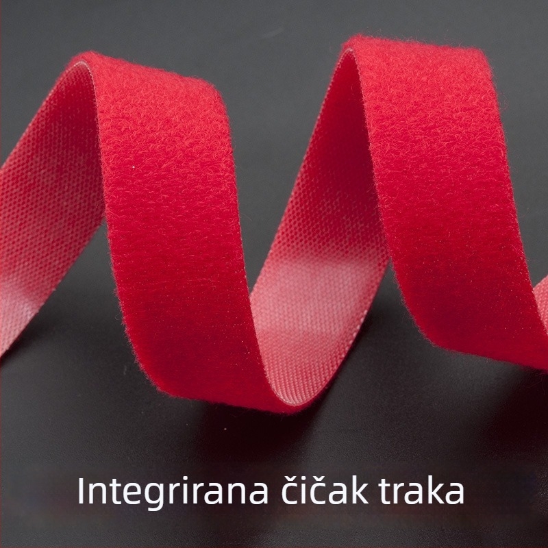 Samodrživa dvostruka Velcro traka za kabelske snopove, optičke i podatkovne kablove