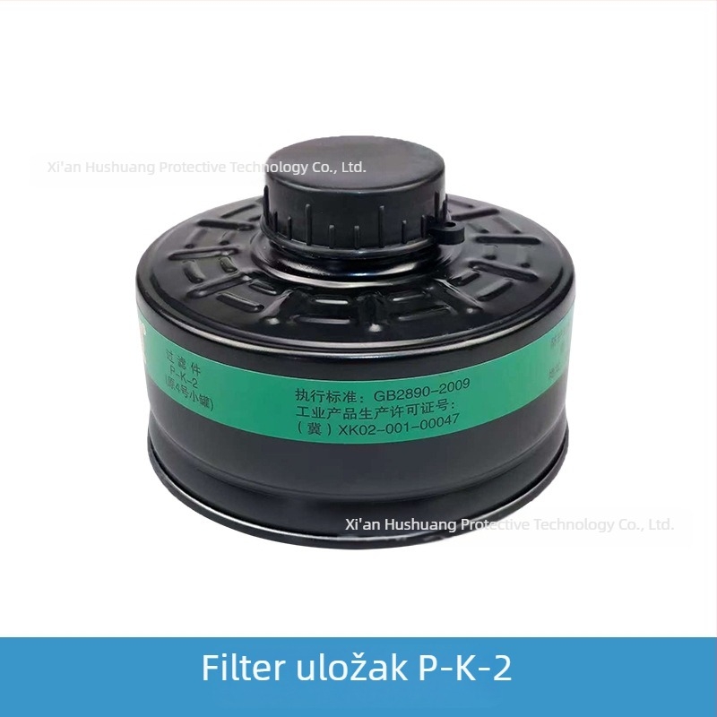 RD40 sučelje kanistera filtra plinova s aktivnim ugljenom za NH3, CO i H2S