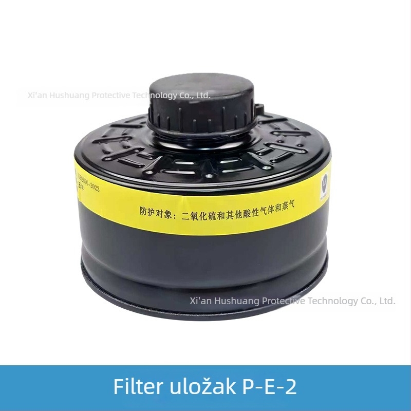RD40 sučelje kanistera filtra plinova s aktivnim ugljenom za NH3, CO i H2S