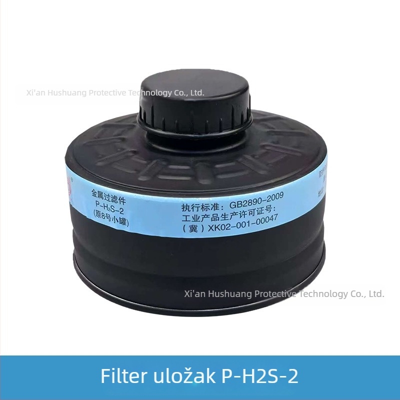 RD40 sučelje kanistera filtra plinova s aktivnim ugljenom za NH3, CO i H2S