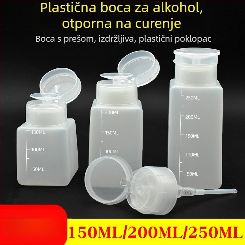 Plastična boca za otapala s pritiskom, industrijske kvalitete, protiv curenja, za čišćenje ploča