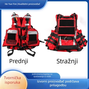 Životni prsluk za spašavanje s visokom plutnošću, namijenjen rafting-u i plovidbi brodom