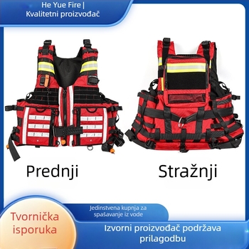 Životni prsluk za spašavanje s visokom plutnošću, namijenjen rafting-u i plovidbi brodom