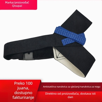 Antistatični kaiš za gležanj, gumeni, za proizvodnju elektronike