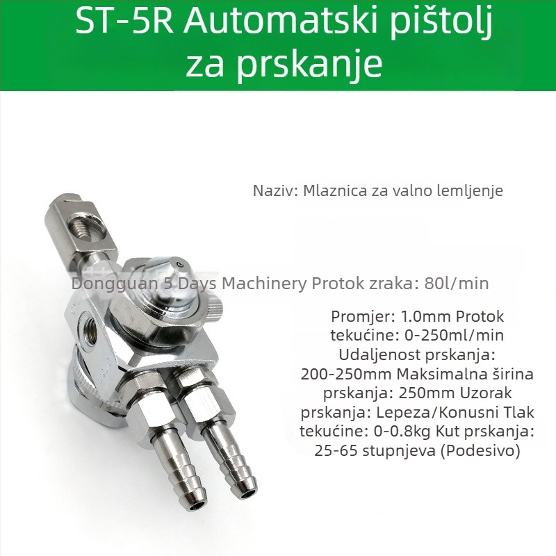 ST-6 mlaznica za automatski sprej-pistolj za bojenje; ST-5 pneumatska mlaznica visoke atomizacije za stroj za blister