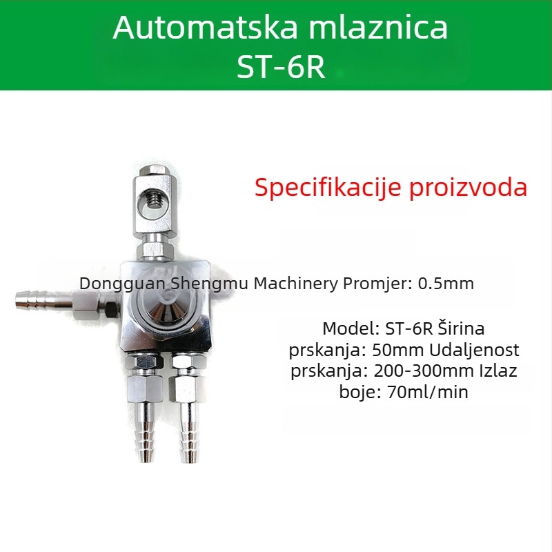 ST-6 mlaznica za automatski sprej-pistolj za bojenje; ST-5 pneumatska mlaznica visoke atomizacije za stroj za blister