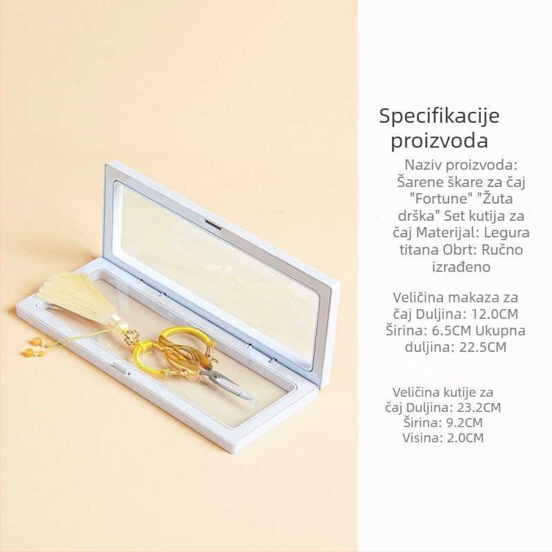 Škare za čajne vrećice, retro stil, elegantni dodaci za čajnu ceremoniju u kineskom stilu