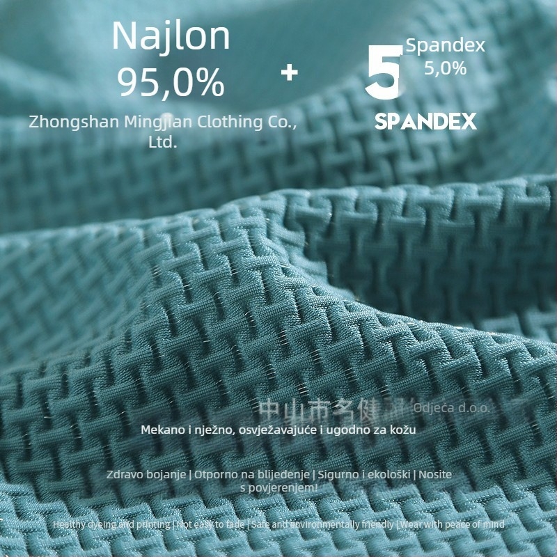 Muške bokserice od ice-silk materijala, jednobojne, bez etikete, udobne i nježne na dodir.