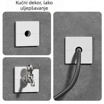 Kryt kutije za utičnicu tipa 86, odvojivi samoljepljivi prazan panel za zid