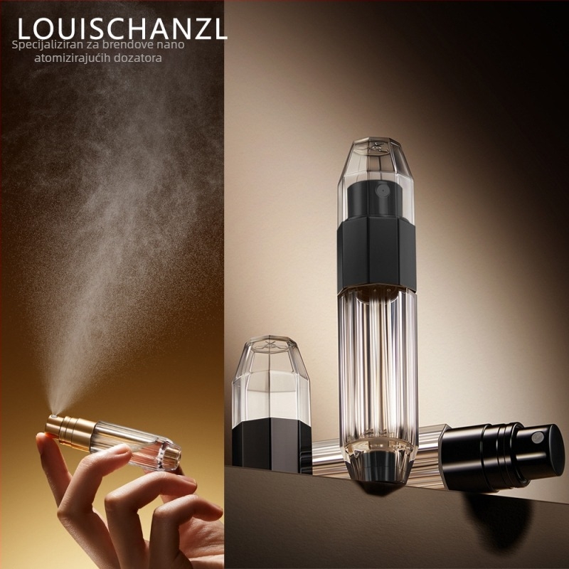 5 ml mini prijenosna bočica parfema za ponovno punjenje, s donjim punjenjem, pumpa sprej