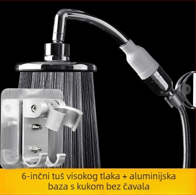 Tiantai Hualian set tuš glava s ručnim i kišnim tušem za kupaonicu, pojačivač tlaka vode za bojler