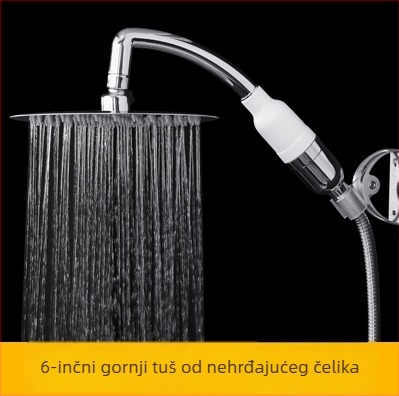 Tiantai Hualian set tuš glava s ručnim i kišnim tušem za kupaonicu, pojačivač tlaka vode za bojler