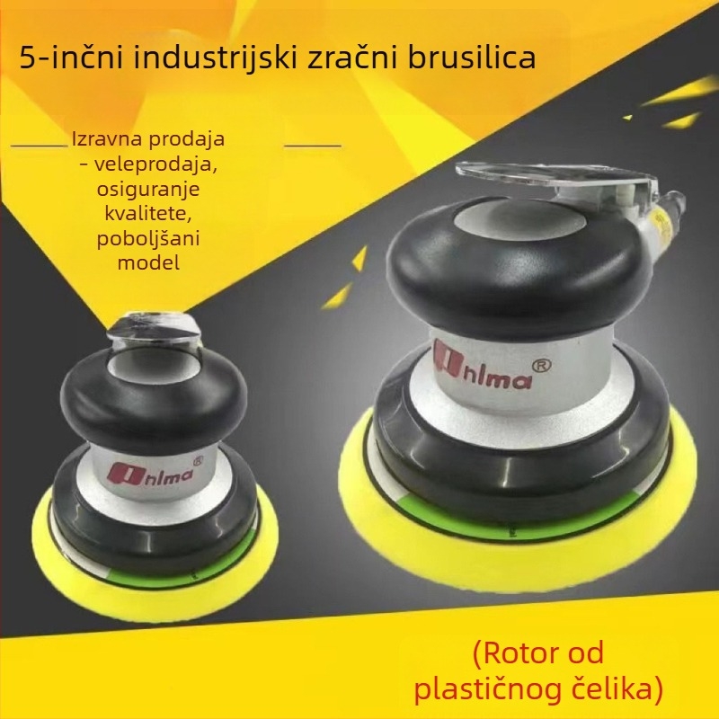 5-inčni industrijski pneumatski stroj za poliranje i brušenje namještaja, automobila i žbuke za zidove