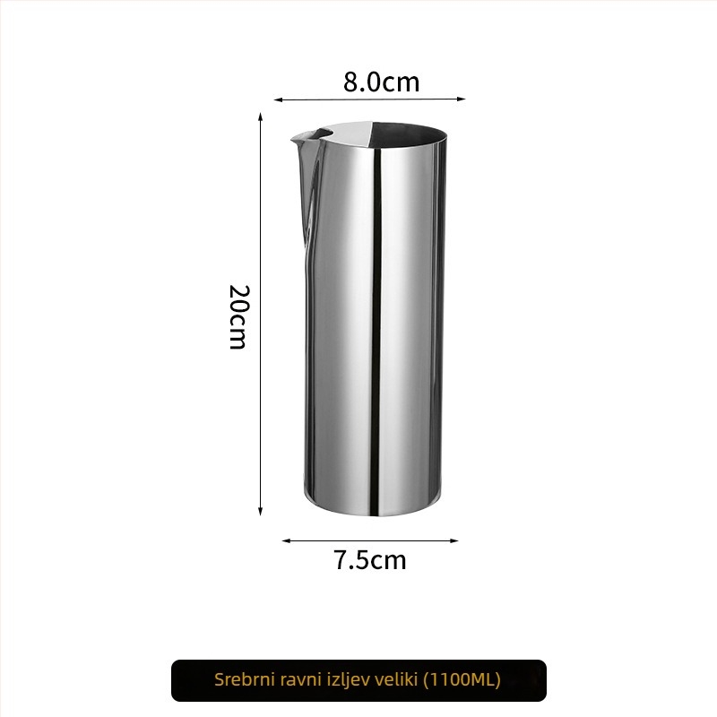 Nerđajući čelični dispenzer za vino i dekantor za bar, kapacitet 601–700 ml, zlatna boja.
