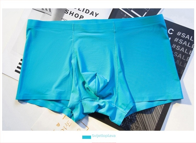 Muške gaće Ice Silk, ultra tanke, bezšivne, boxerice, prozračne