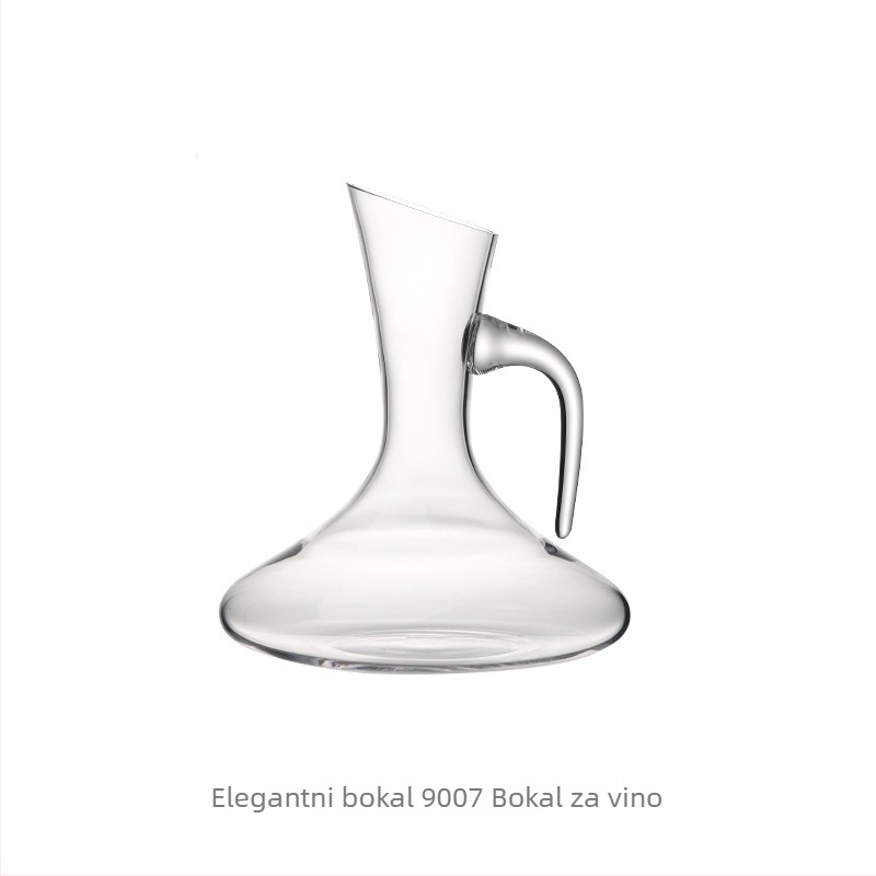 Kristalni dekantor za vino, kućna uporaba, kapacitet 1000 ml i više