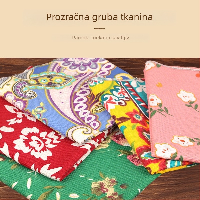 Mugwort čekić – Ručno izrađeni DIY masažni čekić sa satenskim brokat kompletom materijala (poluproizvod wellness čekić)