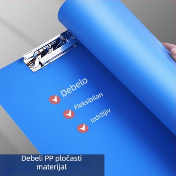 A4 mapa s dvostrukim snažnim klipsama