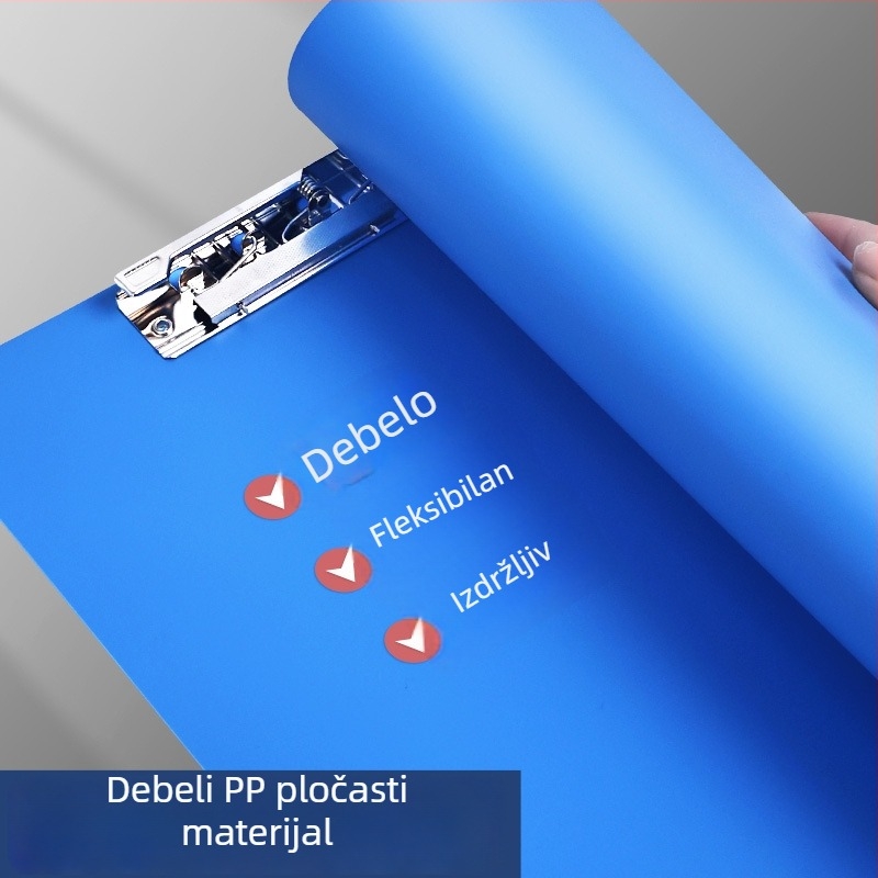 A4 mapa s dvostrukim snažnim klipsama
