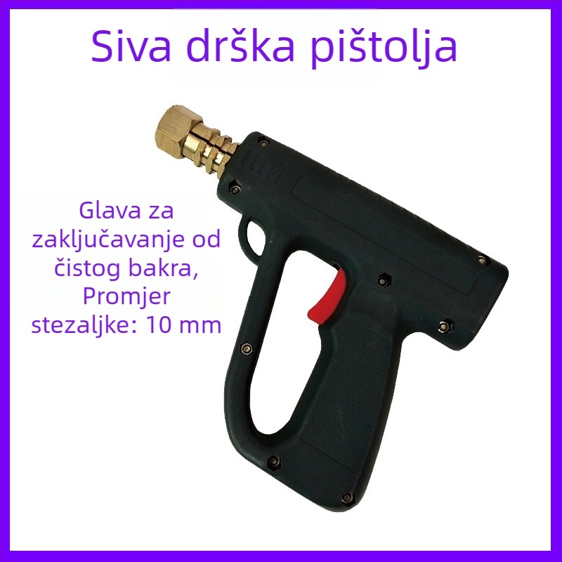 Pribor za stroj za oblikovanje i popravak lima: ručka u obliku pištolja, trokutasti dio, ugljična šipka, kružni brtveni prsten, čeljust