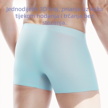 Muške boxerice od Ice Silk, bezšivne, antibakterijska podstava, 10A razred, prozračne