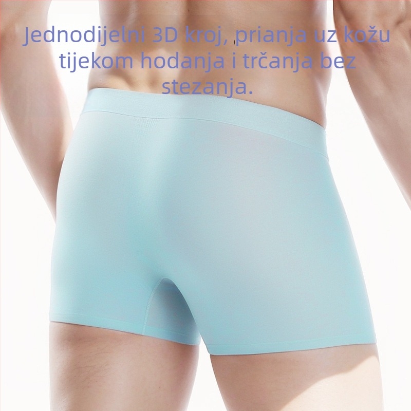 Muške boxerice od Ice Silk, bezšivne, antibakterijska podstava, 10A razred, prozračne