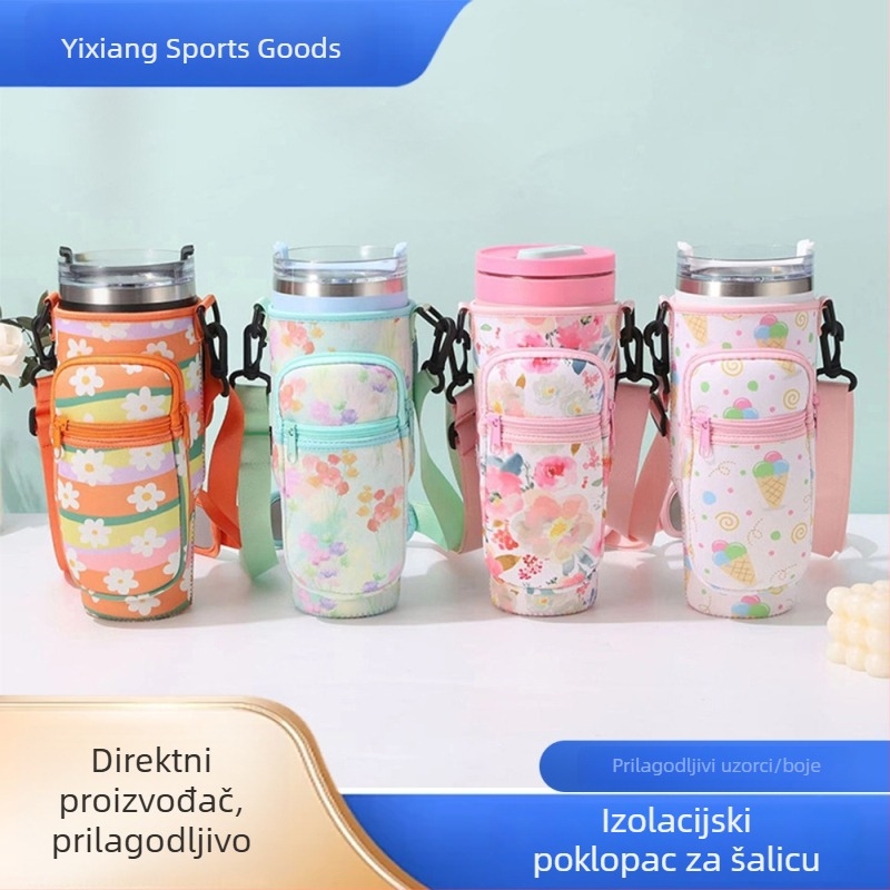 Najnoviji vanjski izolirani omot za šalicu s podesivim višefunkcijskim remenom