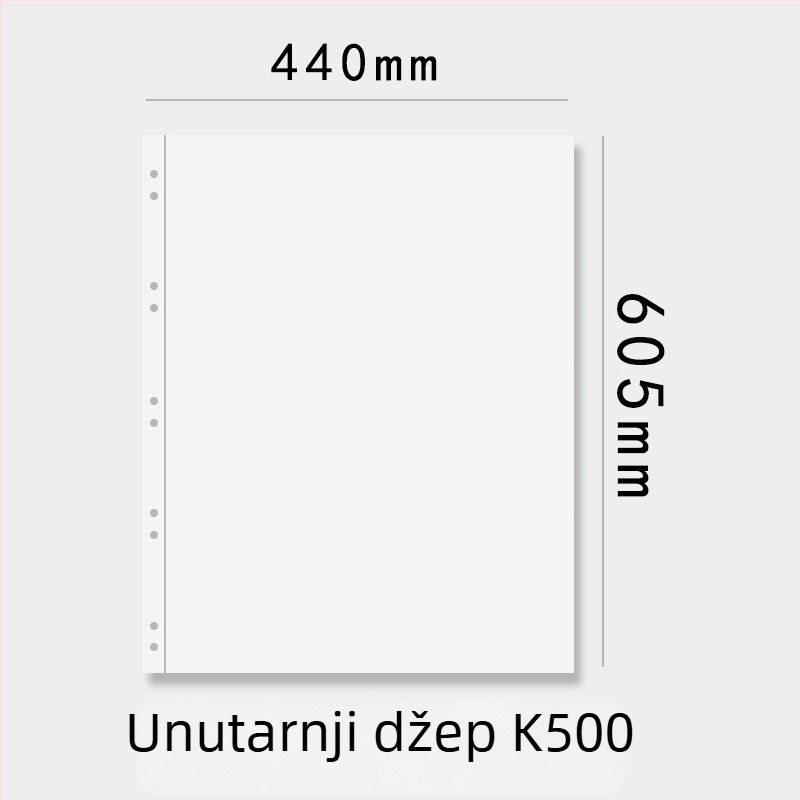 Organizator slagalica za 1000 dijelova, s A1 poster-knjigom i A2 dosjeom za kolekciju, 60 stranica, PP materijal