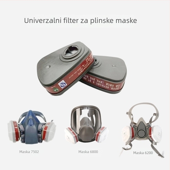 Filter kazeta za gas masku 6001CN – organanski pari i kiseli plinovi