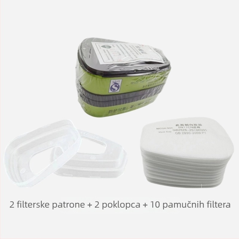 Filter kazeta za gas masku 6001CN – organanski pari i kiseli plinovi