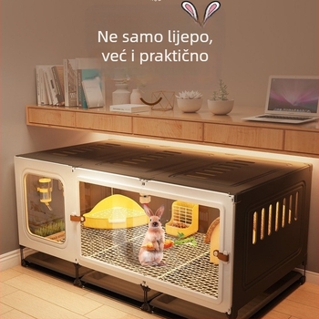 Veliki unutarnji kavez za zejeve s udobnim spavaćim gnijezdom za zejeve, glodavce i patuljaste zečeve