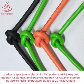 Cat5/Cat6/Cat7 dvostruko zaštićeni industrijski Ethernet kabel za strojnu opremu, otpornost na smetnje, otporan na ulje, otporan na savijanje, fleksibilni lanac za uvlačenje kablova