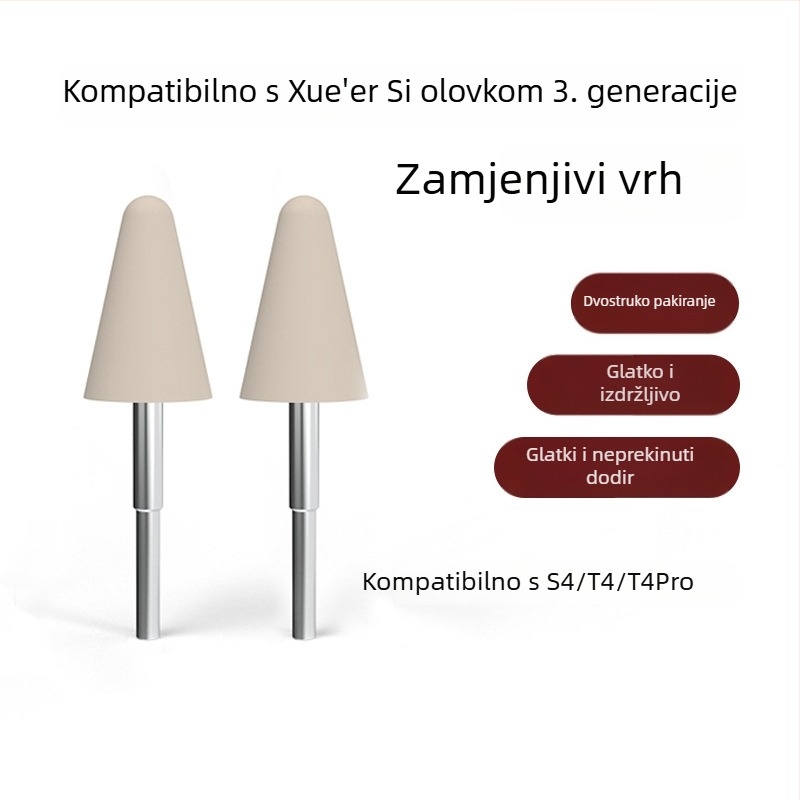 Zamjenski vrhovi stilusa Xueersi treće generacije, Lite otporni vrhovi, za P4 uređaj za učenje