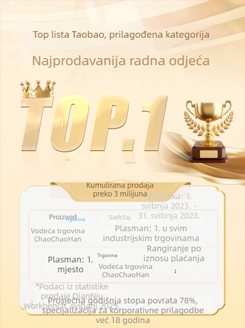 Ljetni unisex set zaštitne radne odjeće za popravak automobila i zavarivanje