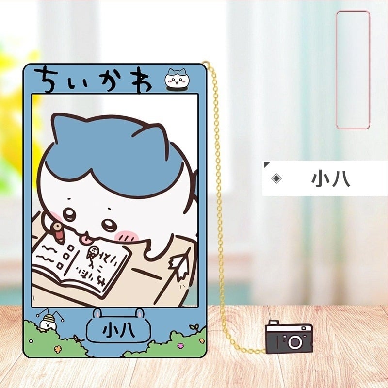 9 cm metalni označivač stranice u anime stilu, s Jiyi Xiaoba i Usachi, letuća veverica