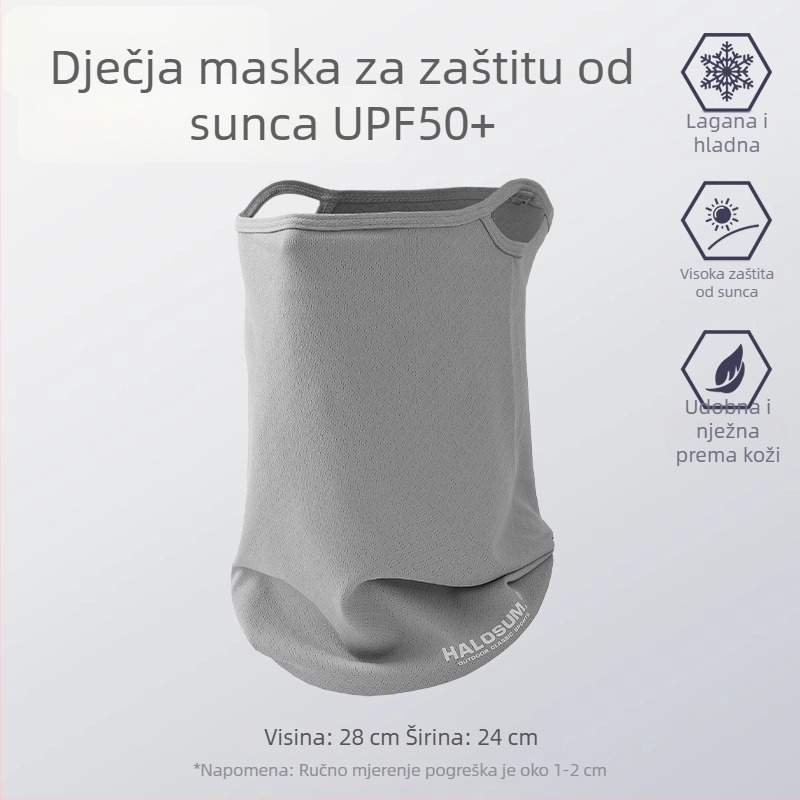Dječji set za zaštitu od pustinje: prašna maska, šal protiv vjetra, UV zaštita, za planinarenje i kampiranje