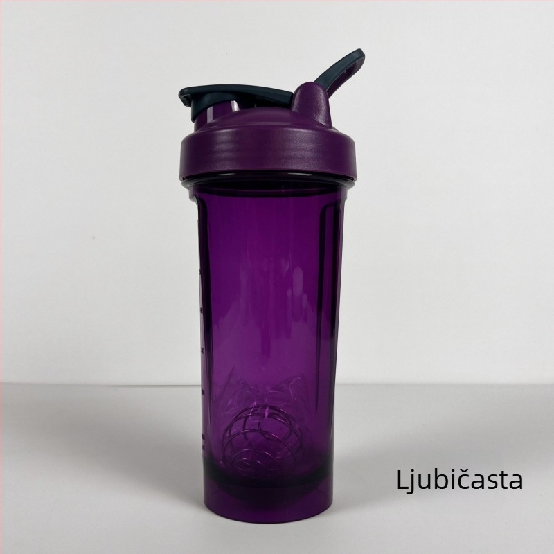 600 ml PC Tritan šejker za proteine, plastična šalice za sport i vanjsku upotrebu, prenosiva