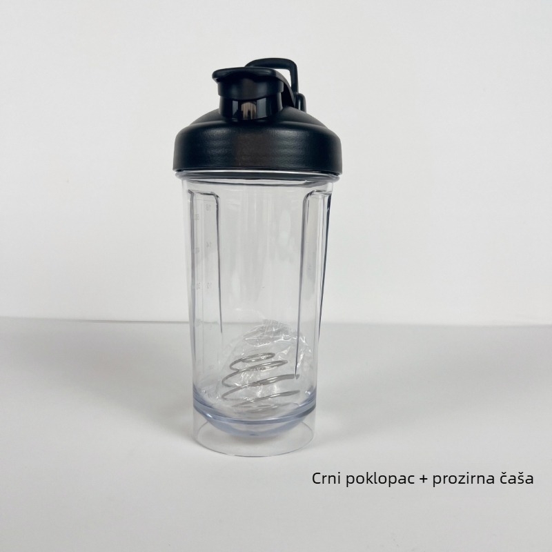 600 ml PC Tritan šejker za proteine, plastična šalice za sport i vanjsku upotrebu, prenosiva