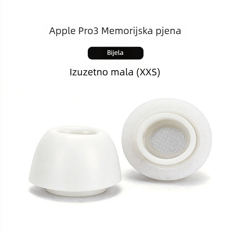 Poklopci za uši od memorijske pjene za AirPods Pro 3. generacije, spužvasti ušni čepovi, inertni spužvasti čepovi