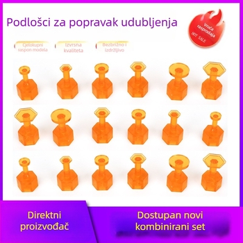Set za popravak udubljenja bez lakiranja zbog grada — alati za izvlačenje, tabovi za izvlačenje, brtvila i čekić