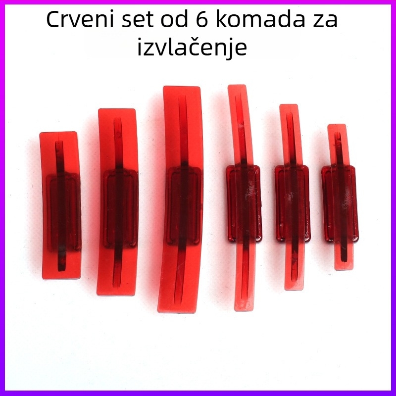 Set za popravak udubljenja bez lakiranja zbog grada — alati za izvlačenje, tabovi za izvlačenje, brtvila i čekić