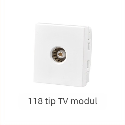 118-tip modulni zidni skriveni prekidački panel s 1–4 utičnicama za kućnu upotrebu