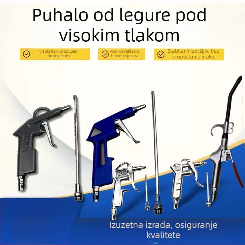 Kincadi DG-B2 Pneumatski pištolj za izbacivanje prašine od aluminijske legure