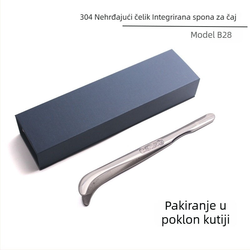 Nerđajući čelik – Serija cvijeća: čajni nož, čajni mač i predforme čajne žličice – dodaci za ceremoniju čaja DIY 067·068