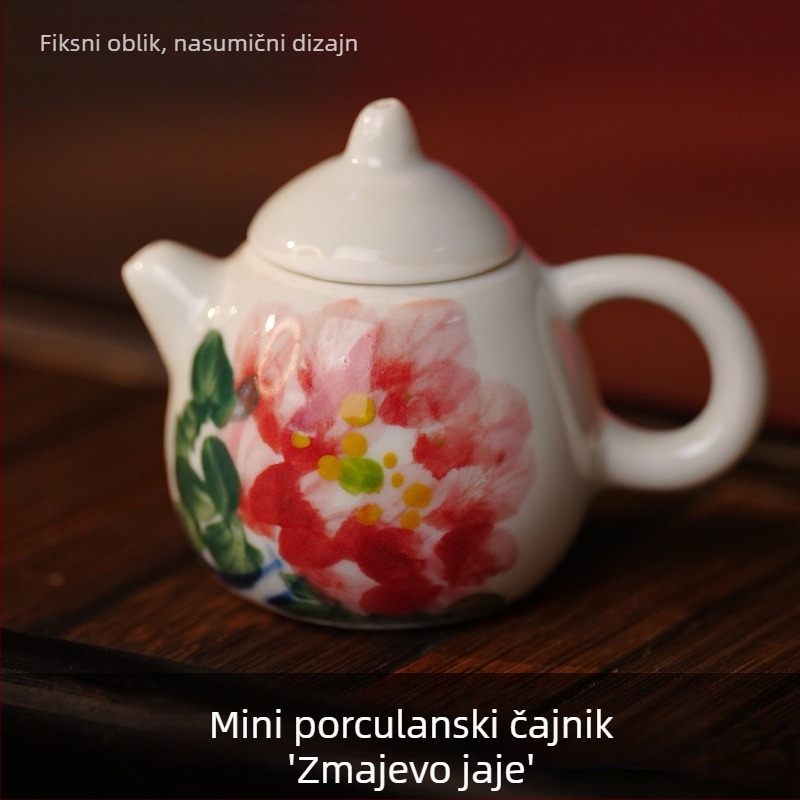 Mali čajnik za mahjong, Tea Pet, držač tamjana, Jingdezhen keramika, dekorativni komad za kung fu čaj