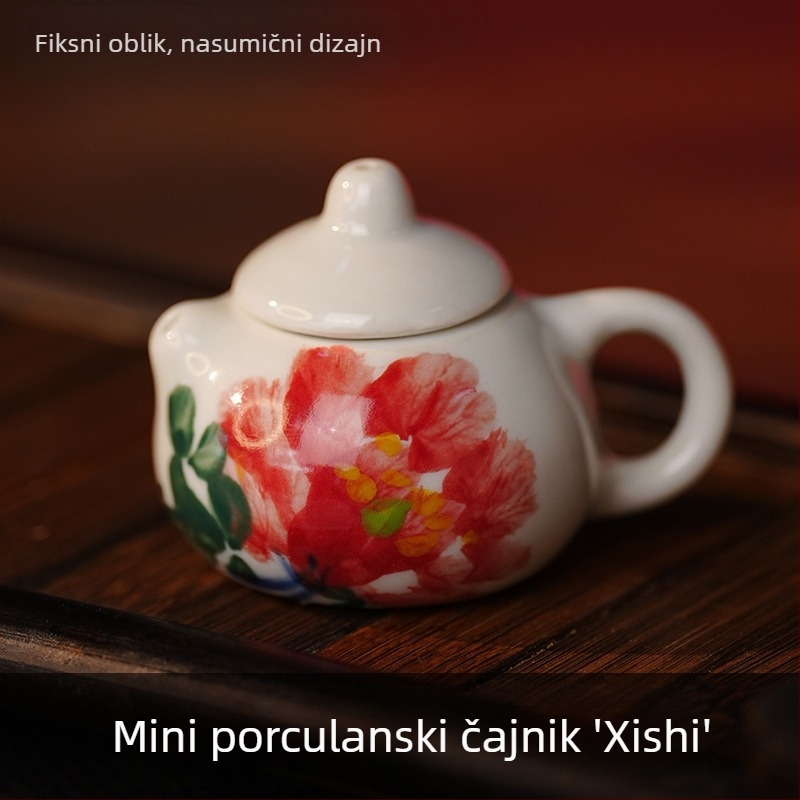 Mali čajnik za mahjong, Tea Pet, držač tamjana, Jingdezhen keramika, dekorativni komad za kung fu čaj