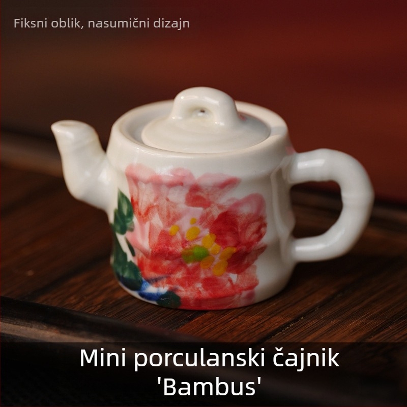 Mali čajnik za mahjong, Tea Pet, držač tamjana, Jingdezhen keramika, dekorativni komad za kung fu čaj
