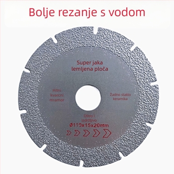 Mala pila za rezanje mramora i kamena, za keramičke pločice, staklo, kvarc i jade